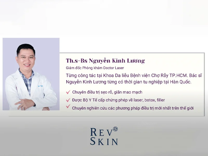 Bác sĩ Nguyễn Kinh Lương đạt chứng nhận tiêm botox