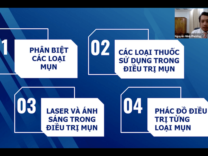WORKSHOP TRỊ MỤN CHUYÊN CUNG CẤP PHÁC ĐỒ ĐIỀU TRỊ MỤN MỚI NHẤT workshop tri mun 4