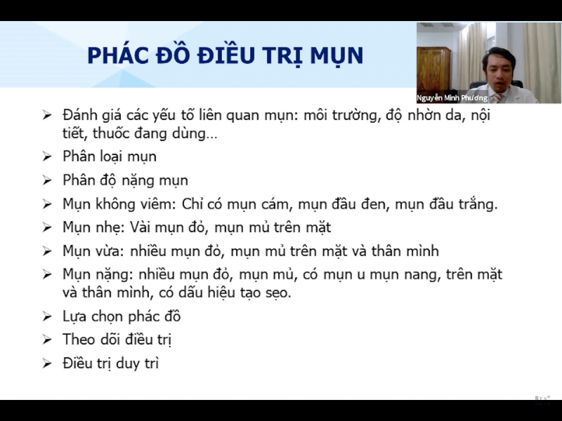 WORKSHOP TRỊ MỤN CHUYÊN CUNG CẤP PHÁC ĐỒ ĐIỀU TRỊ MỤN MỚI NHẤT workshop tri mun 5