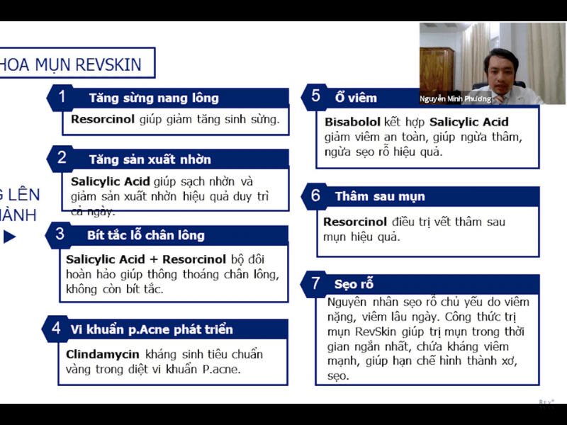 WORKSHOP TRỊ MỤN CHUYÊN CUNG CẤP PHÁC ĐỒ ĐIỀU TRỊ MỤN MỚI NHẤT workshop tri mun 6