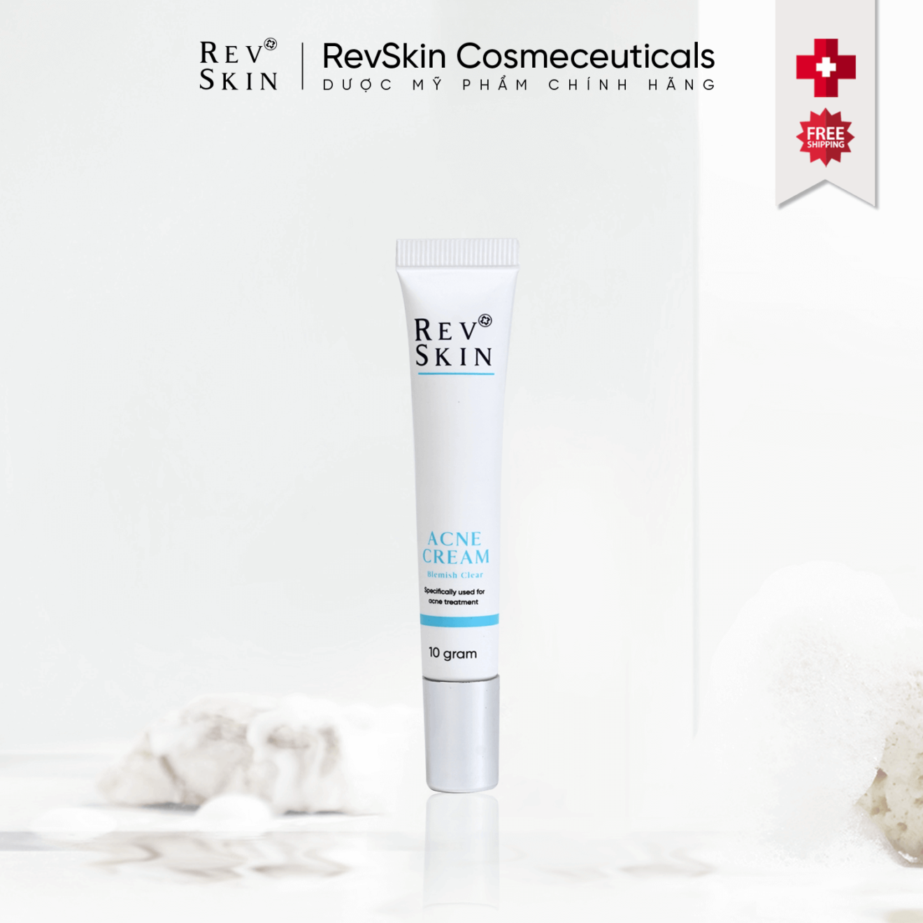 Kem trị mụn RevSkin giúp cải thiện tình trạng mụn sau 7 ngày