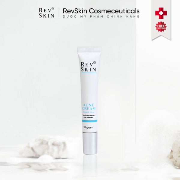 PHÁC ĐỒ ĐIỀU TRỊ MỤN HIỆU QUẢ SAU 7 NGÀY Kem trị mụn RevSkin giúp cải thiện tình trạng mụn sau 7 ngày