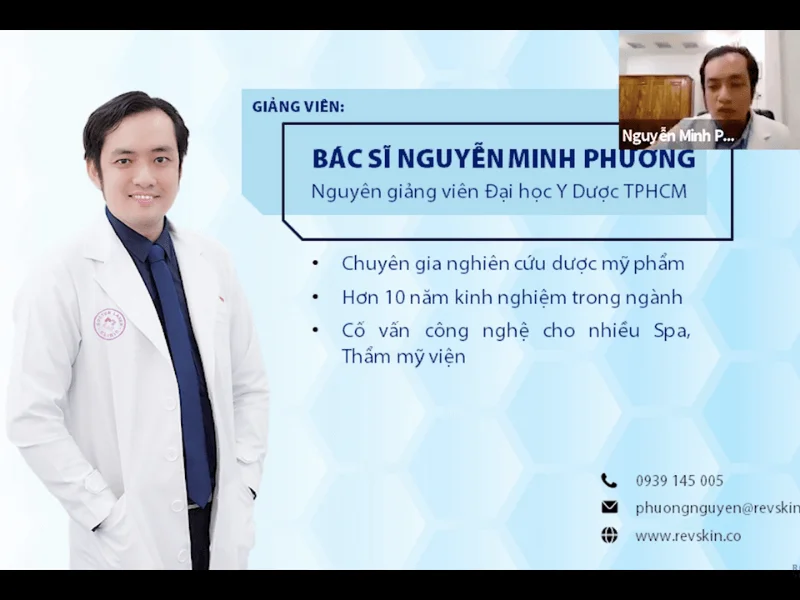Bác sĩ Nguyễn Minh Phương chia sẻ về phương pháp tiêm Meso  trong cách điều trị chuyên sâu về nám