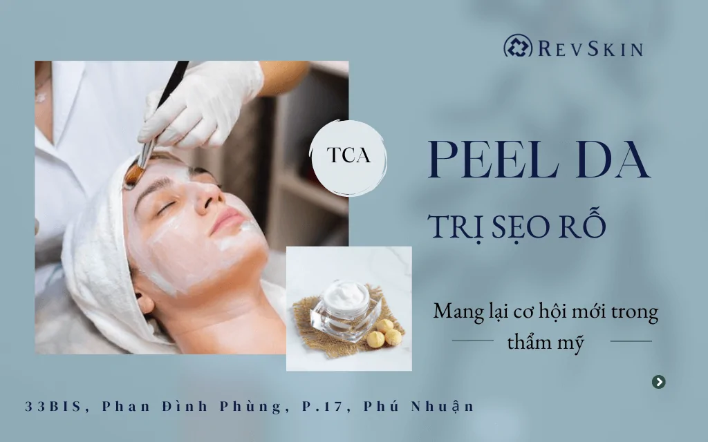 peel da trị sẹo rỗ