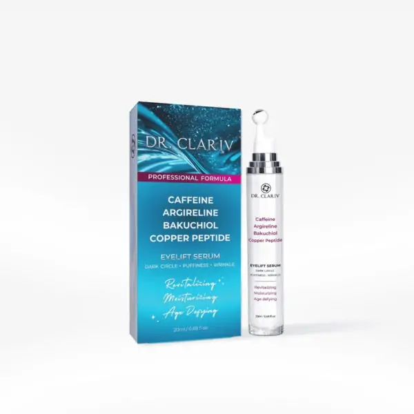 Tính chất dưỡng nâng cơ, trẻ hóa vùng mắt Dr. Clariv Eyelift Serum