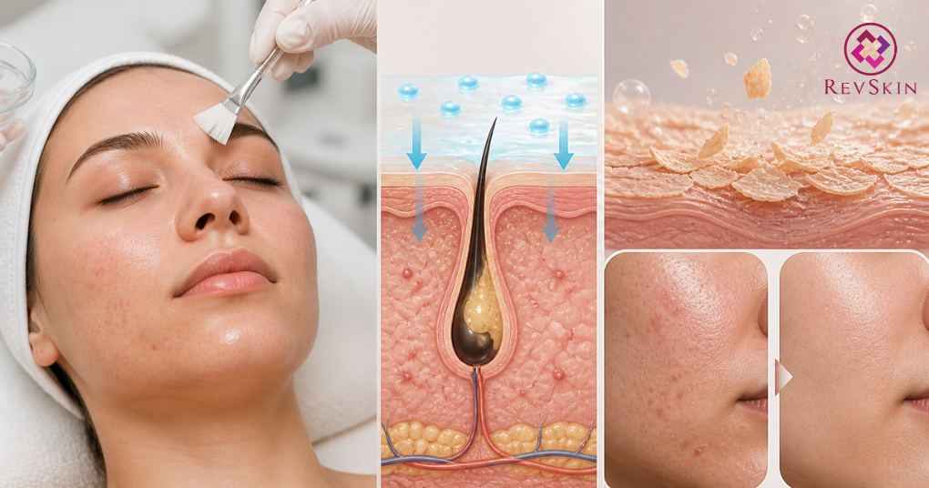 peel da hoá học trị mụn 
