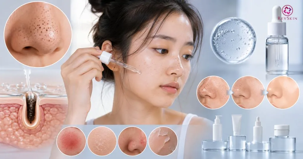 Mụn đầu đen ở tuổi dậy thì: Nguyên nhân, vị trí thường gặp và cách điều trị bha salicylic acid giảm mụn đầu đen tuổi dậy thì