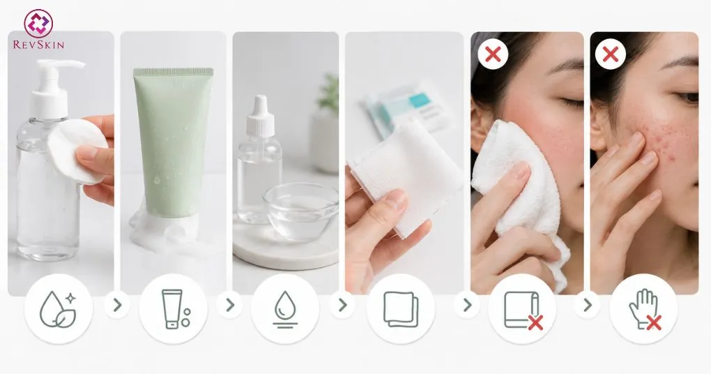 Nặn mụn xong bị lên mụn đầu trắng là do đâu? Hướng dẫn xử lý làm sạch da đúng cách sau năn mụn