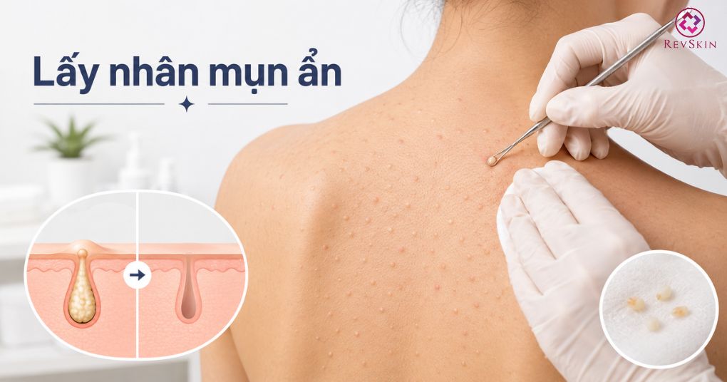 Mụn ẩn ở lưng: Nguyên nhân và cách điều trị chuẩn y khoa lấy nhân mụn chuẩn y khoa