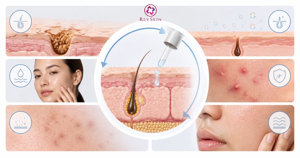 tác dụng peel da trị mụn