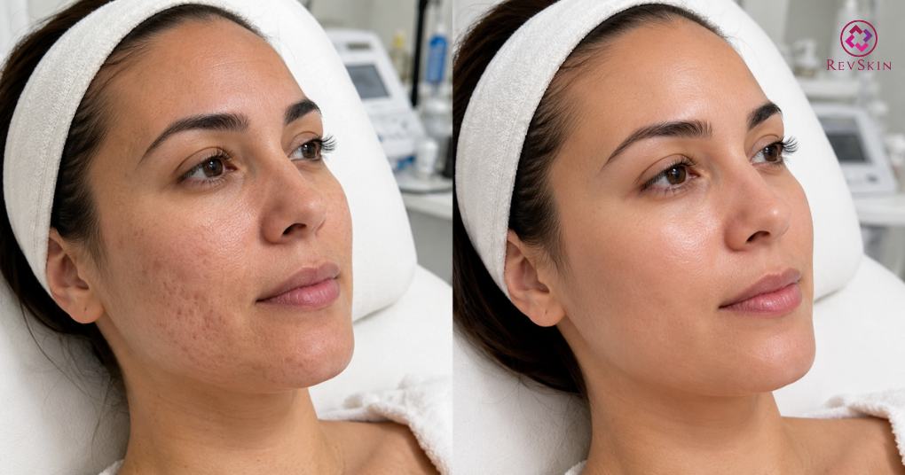 Tiêm huyết tương giàu tiểu cầu nhiều có tốt không? before after prp sau 3-4 tuần