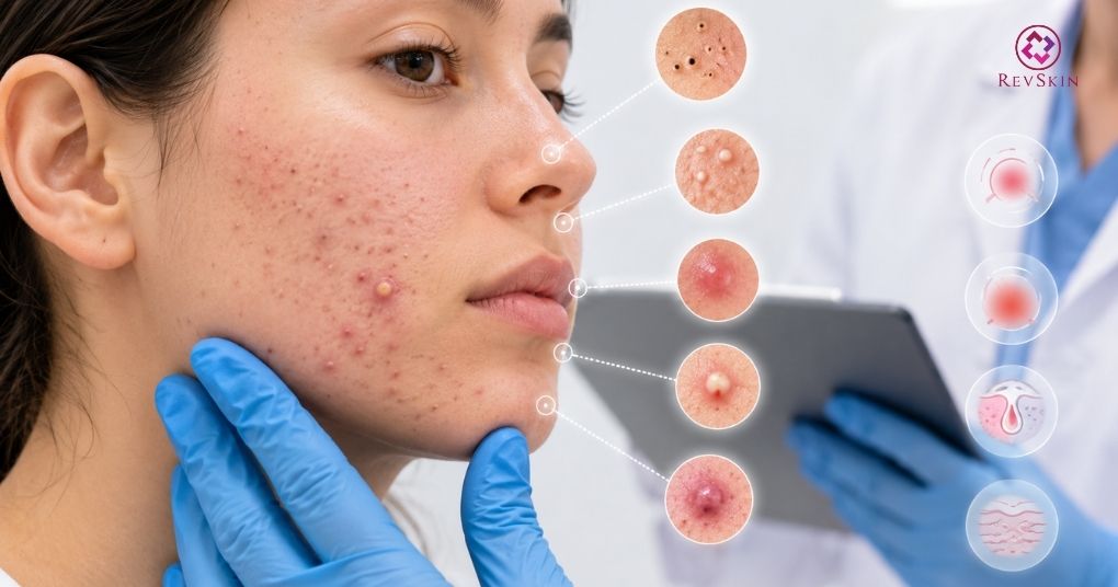 đánh gía phân loại mụn trứng cá
