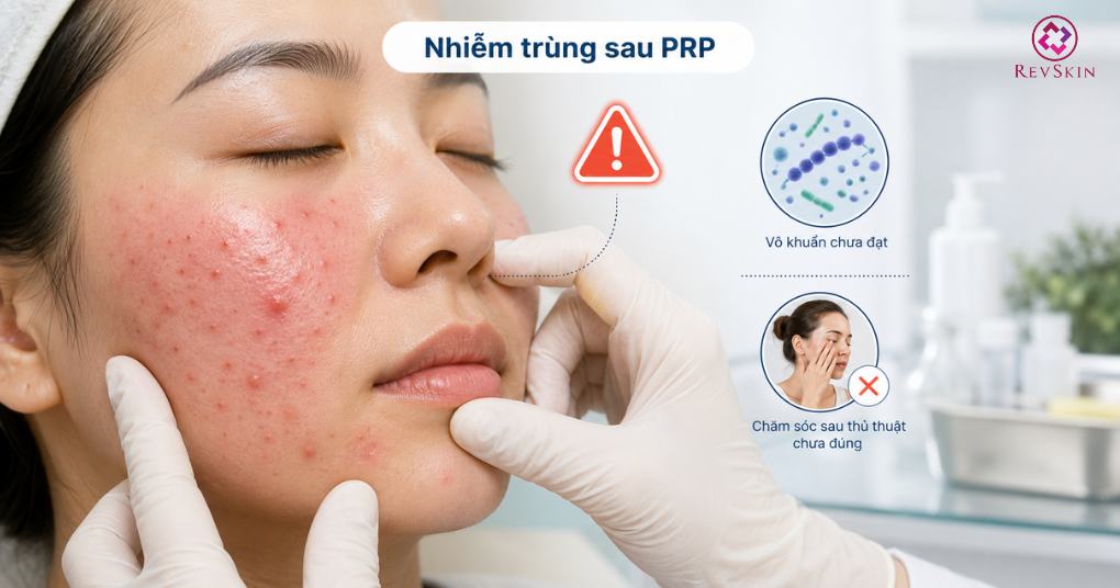 nhiễm trùng sau prp