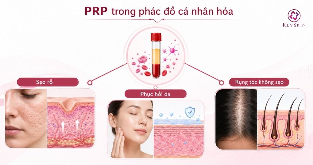 PRP là gì? Cơ chế hoạt động của huyết tương giàu tiểu cầu trong thẩm mỹ prp cải thiện sẹo rỗ phục hồi da