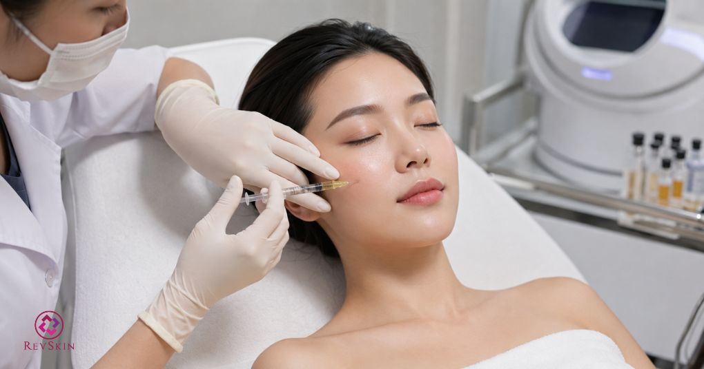 prp meso trẻ hoá da phục hồi trung bì