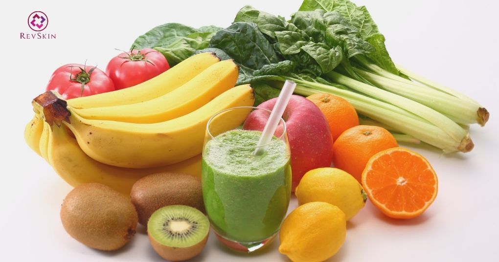 rau xanh củ quả trái cây