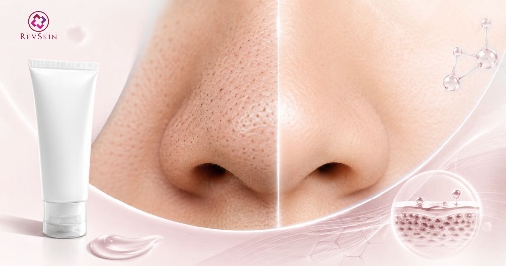retinoid bôi giảm mụn đầu đen ở mũi