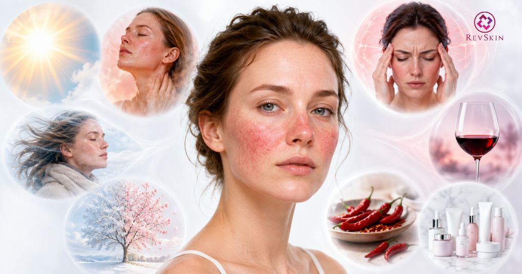 yếu tố môi trường mụn trứng cá đỏ