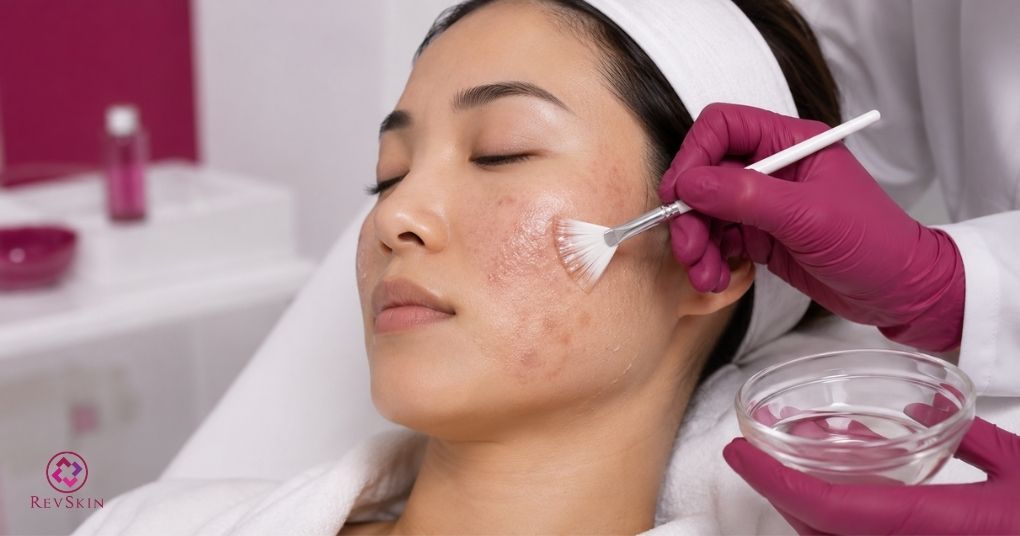 Peel da trị thâm có hết không? aha peel hỗ trợ thâm