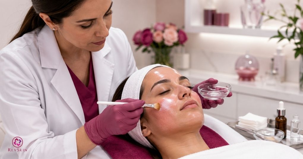 Peel da trị thâm có hết không? bôi peel theo vùng