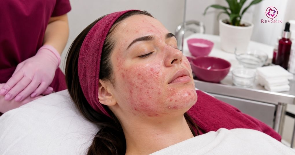 Nặn mụn xong peel da được không? Thời gian giãn cách an toàn bùng phát mụn diện rộng