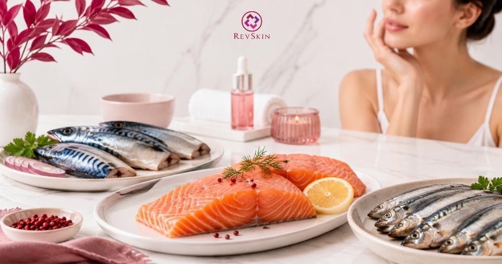 Peel da kiêng ăn gì và nên ăn gì để phục hồi hiệu quả? cá béo nên ăn sau peel
