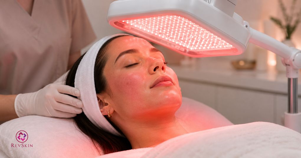 Sau khi peel da bị sưng mặt phải làm sao? Cách xử lý chiếu led năng lượng thấp
