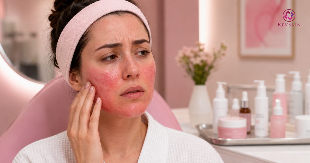 Sau khi peel da bị sưng mặt phải làm sao? Cách xử lý dị ứng viêm da