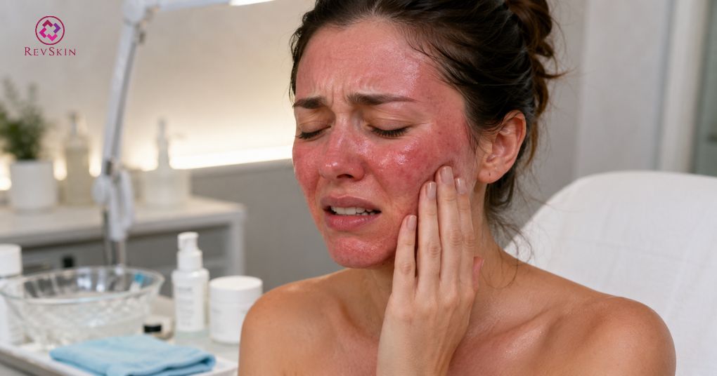 Sau khi peel da bị sưng mặt phải làm sao? Cách xử lý đỏ rát dữ dội