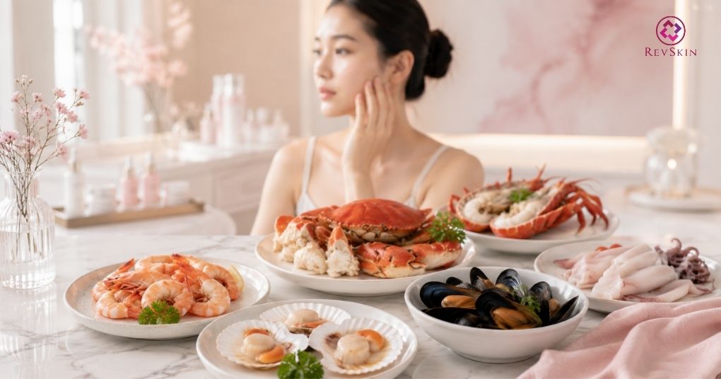 Peel da kiêng ăn gì và nên ăn gì để phục hồi hiệu quả? hạn chế ăn hải sản