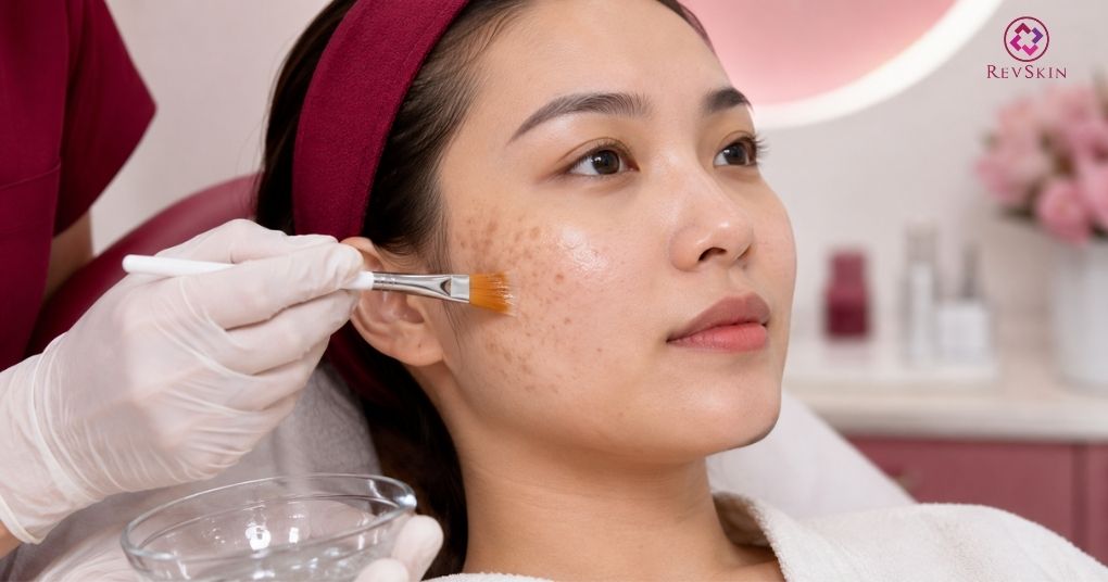 Peel da trị thâm có hết không? peel da trị thâm nhẹ trung bình