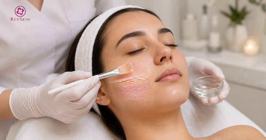 Peel da là gì? Tác dụng, phân loại, hoạt chất và quy trình thực hiện peel nông thượng bì