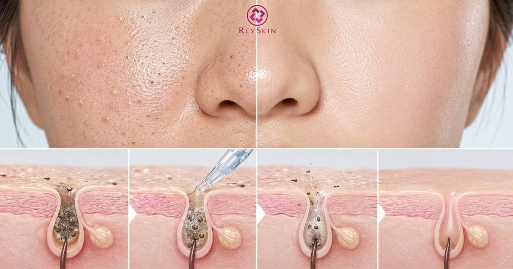 Trị mụn trứng cá bao lâu mới hết? salicylic acid giám bít tắc
