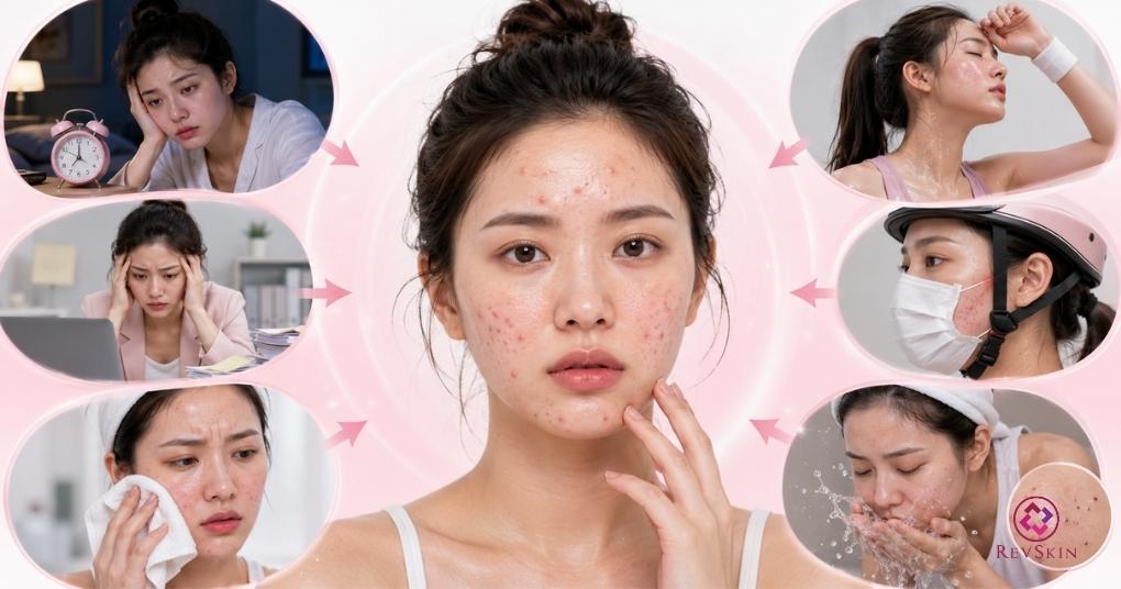 Phát ban mụn trứng cá: Dấu hiệu và cách điều trị chuẩn y khoa sinh hoạt thiếu ổn định phát ban