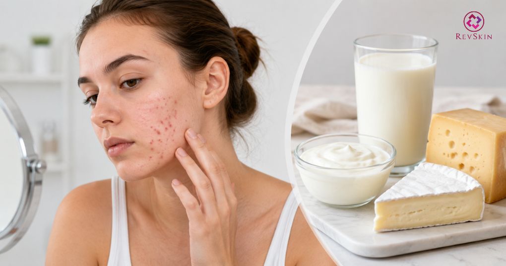 sữa có thể liên quan mụn 