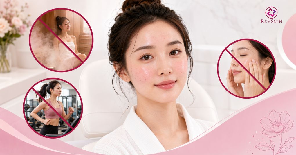 tránh xông hơi vận động 