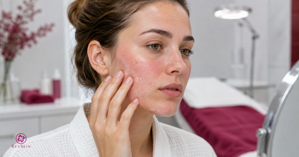 Peel da sinh học là gì? Cấp độ, quy trình và xử lý biến chứng đỏ châm chích