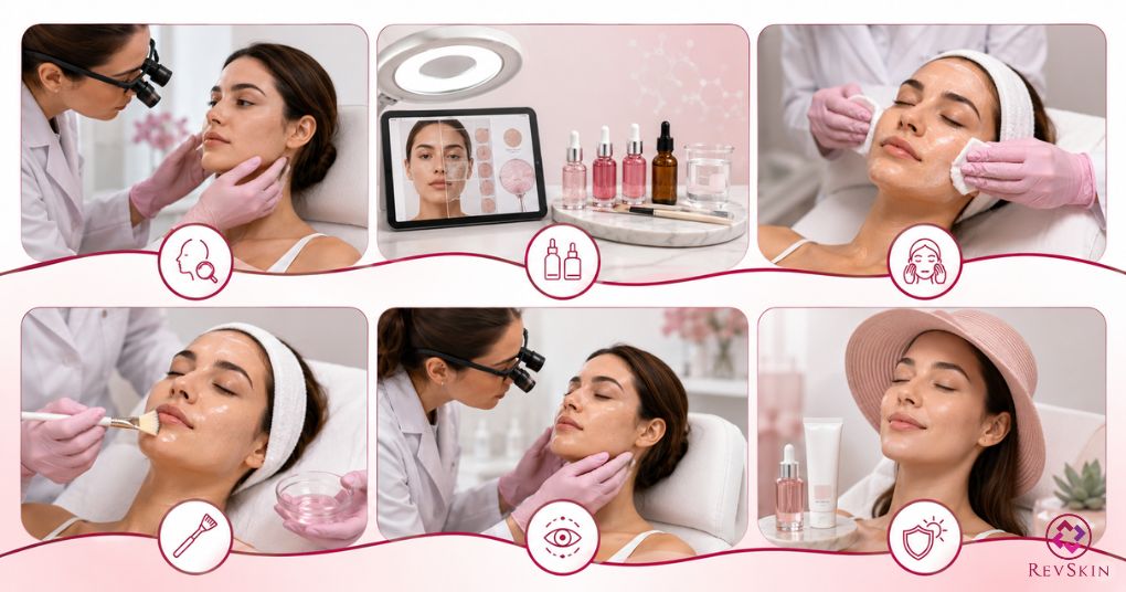 Peel da sinh học là gì? Cấp độ, quy trình và xử lý biến chứng quy trình peel
