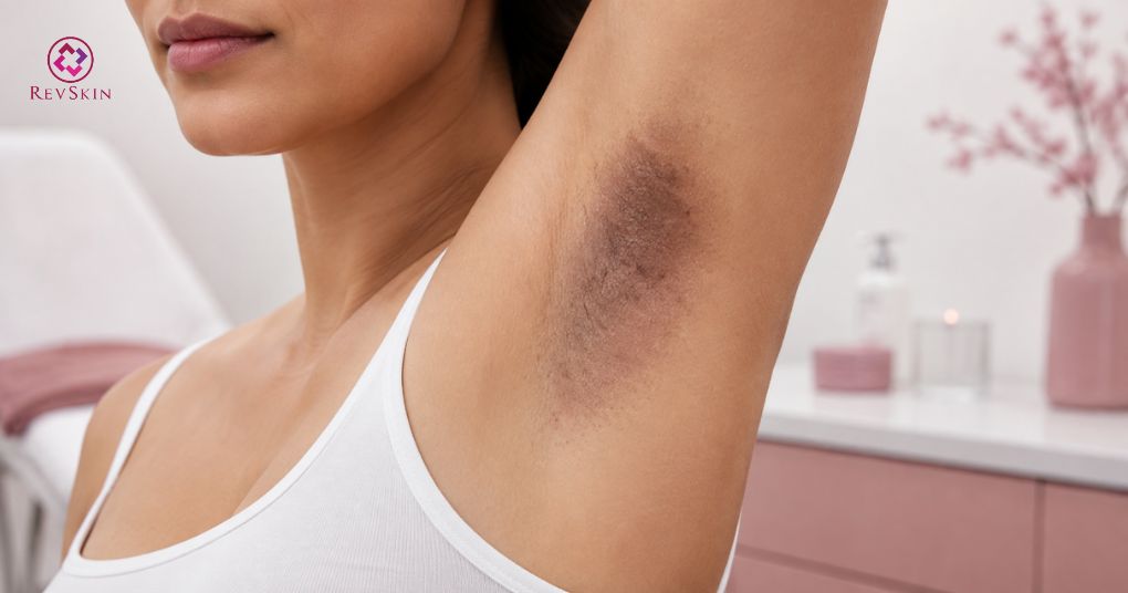 Phác đồ peel nách chuẩn y khoa và quản lý biến chứng lâm sàng tăng sắc tố sau viêm