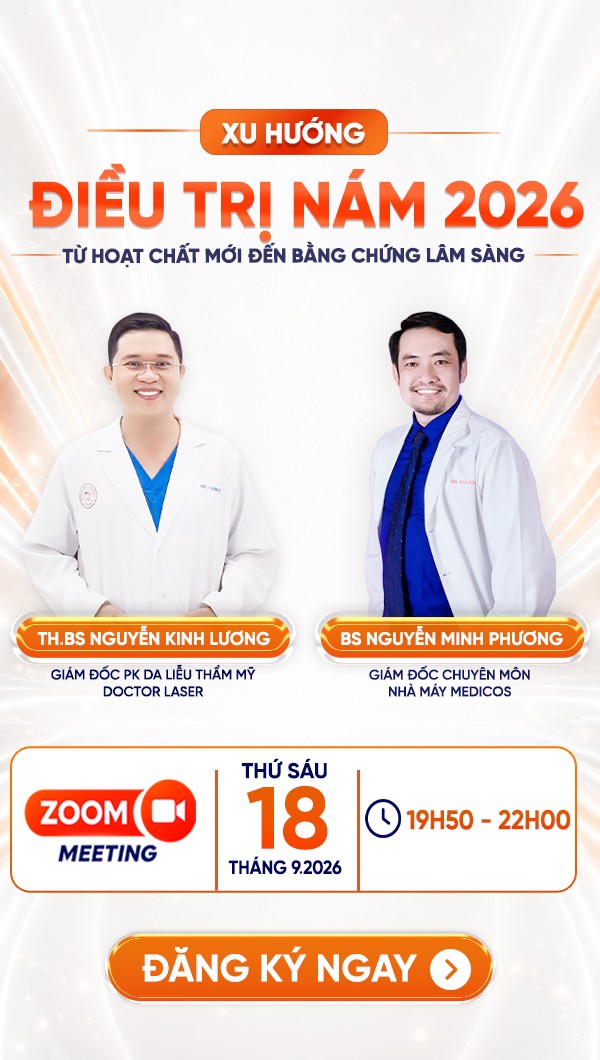 Trang Chủ banner hội thảo điều trị nám mobile revskin