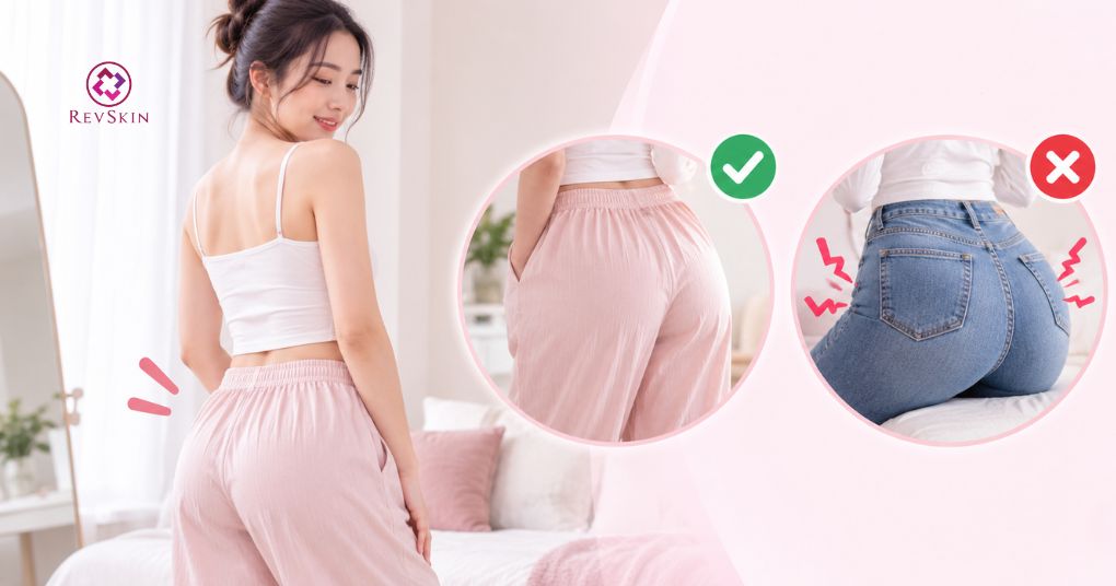 Peel mông là gì? Cơ chế, hoạt chất và quy trình chuẩn giảm ma sát sau peel mông