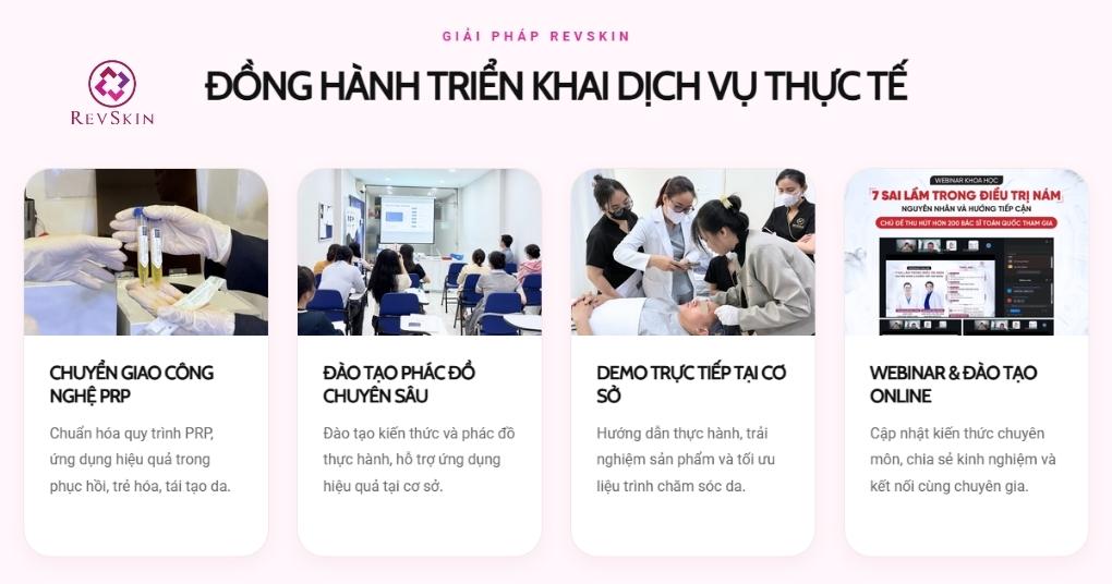 Đánh giá đơn vị chuyển giao công nghệ PRP tại TPHCM uy tín chuyển giao prp tại tphcm revskin